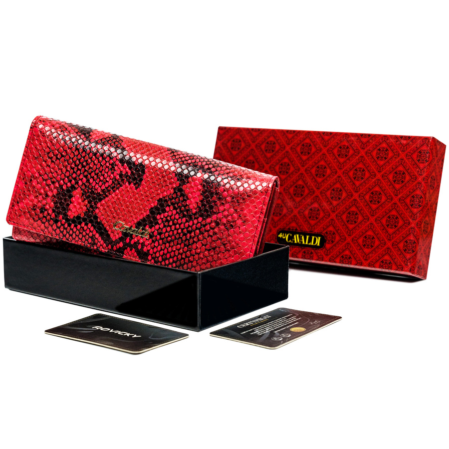 Кошелек женский Cavaldi PX24-DNH RED
